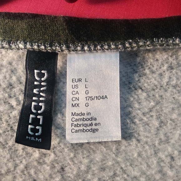 H&M Divided Girl's Junior Sweatshirt with Zippers - Picture 4 of 4
